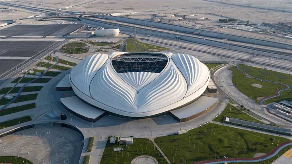 عکس ورزشگاه الجنوب در قطر 